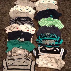 20 pc Lot of newborn onesies